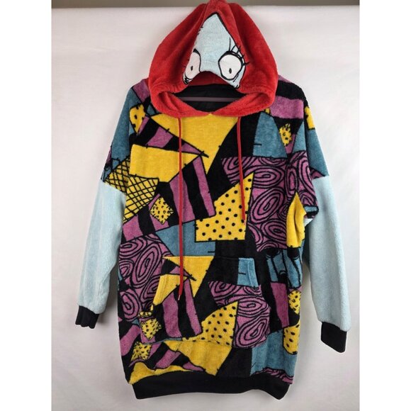 Disney Womens Hoodie Sweatshirt Size Small Nightmare Before Christmas Sally Top - Picture 1 of 13